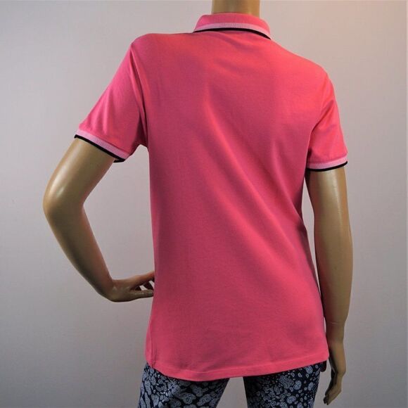 PRIMARK Women's Polo Shirt Pink Stretch OEKO - TEX Confidence In Textiles Sz S - Picture 6 of 10